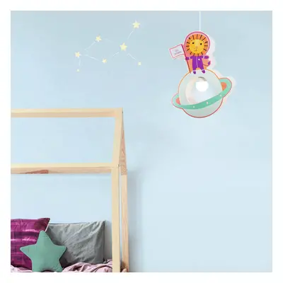 Lampa wisząca do pokoju dziecięcego Little Astronauts lew