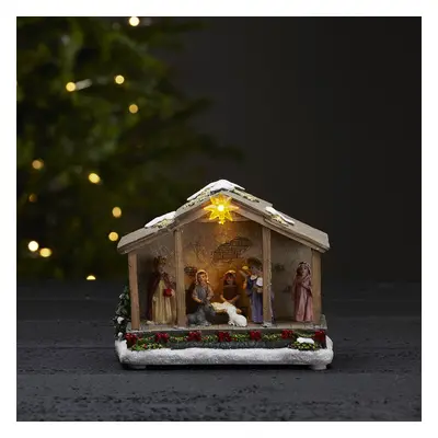 Oświetlenie dekoracyjne LED Nativity, 19 cm