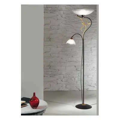 Lampa oświetlająca sufit Amabile z lampką do czytania