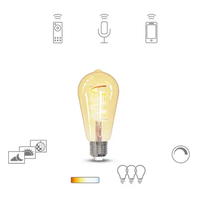 Müller Licht tint żarówka LED Retro Gold E27 5,5W