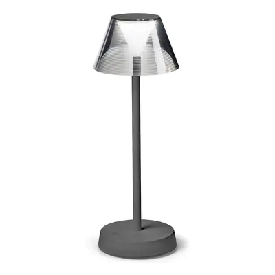 Ideal Lux Lolita lampa tarasowa LED, szara