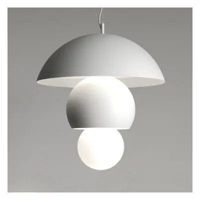 Lampa wisząca Triluna marki Karman, 57 x 62 cm, biała, aluminium