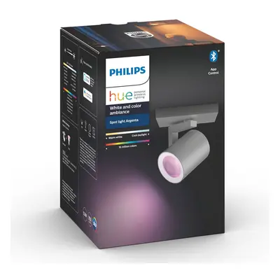 Philips Hue Argenta spot LED 1-punktowy aluminium