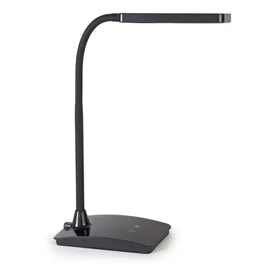 Lampka biurkowa LED MAULpearly, czarna, 38 cm, ściemniana, CCT