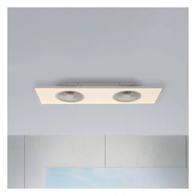 Wentylator sufitowy LED Flat-Air, CCT, biały, 120x40cm