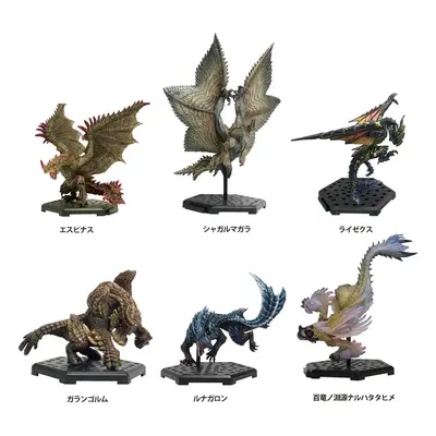 Zestaw 6 mini figurek Monster Hunter Figure Builder - Standard Model Plus The Best Selection Vol