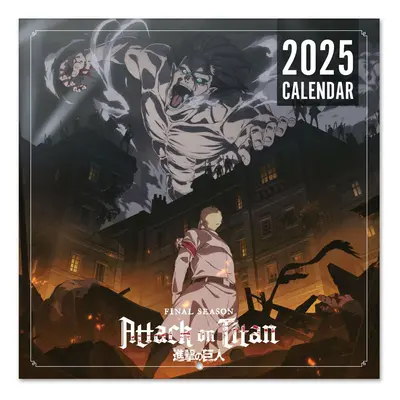 Kalendarz ścienny Attack on Titan 2025