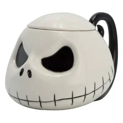 Kubek ceramiczny z pokrywką Nightmare Before Christmas - Jack (450 ml)