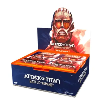 Karty do gry Universus CCG: Attack on Titan Battle for Humanity (Booster Box) Wersja Angielska