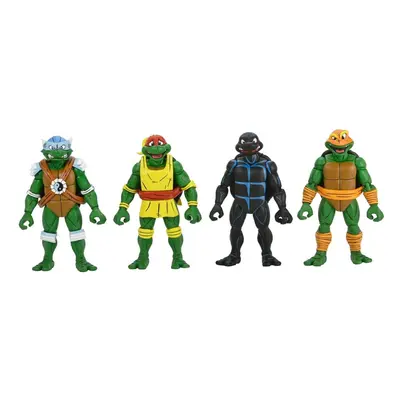 Zestaw 4 figurek Teenage Mutant Ninja Turtles (Archie Comics) - Stump Wrestling Turtles