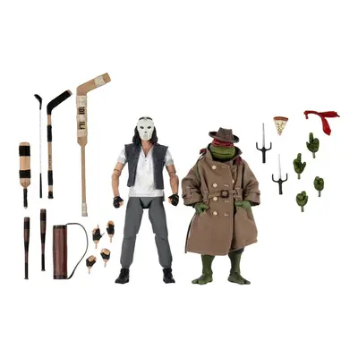 Zestaw 2 figurek Teenage Mutant Ninja Turtles - Casey Jones i Raphael in Disguise