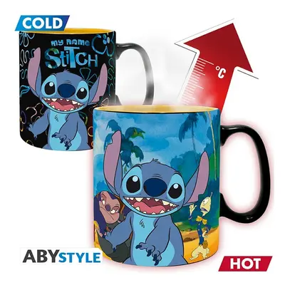 Kubek zmieniający kolor Disney - Lilo i Stitch (460 ml)