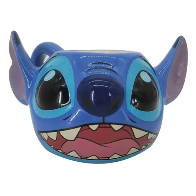 Kubek 3D Disney (Lilo i Stitch) - Głowa Stitcha (350 ml)