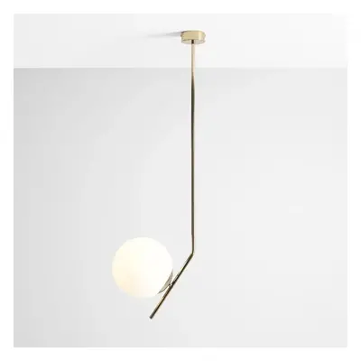 ARTERA - nowoczesna, skandynawska lampa sufitowa GALLIA GOLD LONG