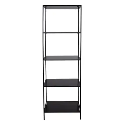 Czarny regał House Nordic Vita Shelf, 51x170 cm