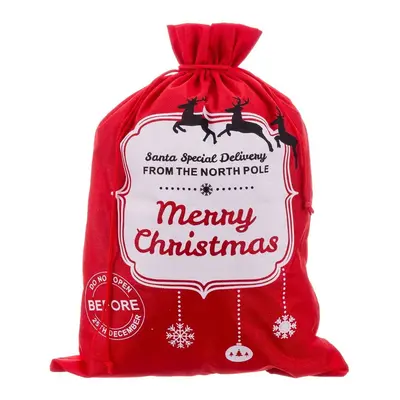 Torebka prezentowa ze świątecznym motywem Merry Christmas Sack – Casa Selección