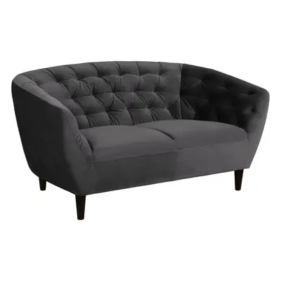 Zielona aksamitna sofa Actona Ria, cm