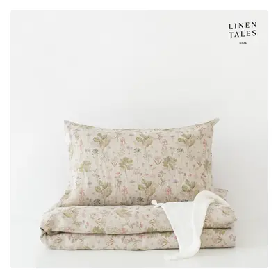 Lniana pościel dziecięca jednoosobowa 140x200 cm – Linen Tales