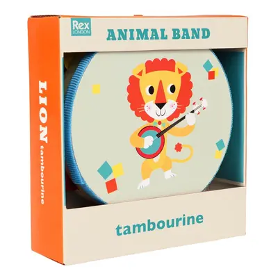 Zabawka muzyczna Tambourine Animal Band – Rex London