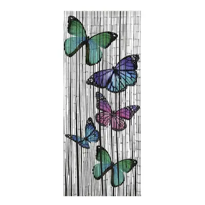 Bambusowa zasłona do drzwi 200x90 cm Butterflies – Maximex