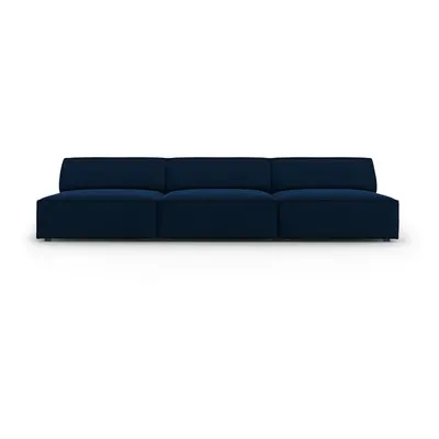 Kremowa aksamitna sofa cm Jodie – Micadoni Home