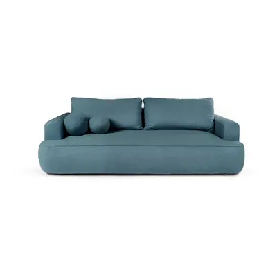 Zielona rozkładana sofa z materiału bouclé cm Quinoa – Bonami Selection