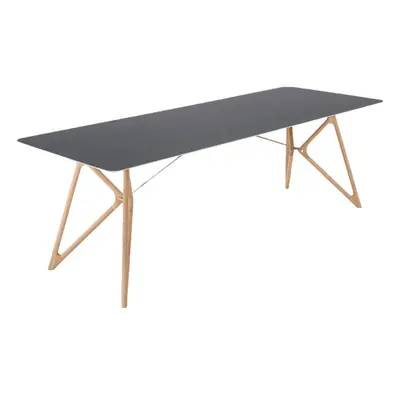 Stół z litego drewna dębowego 240x90 cm Tink – Gazzda