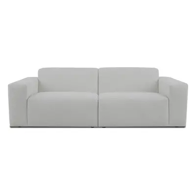 Szara sofa z materiału bouclé cm Roxy – Scandic