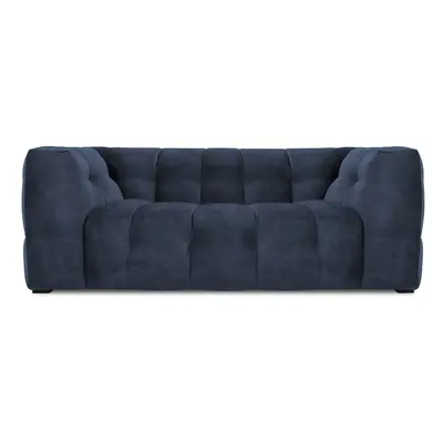 Niebieska aksamitna sofa Windsor & Co Sofas Vesta, cm