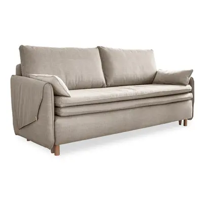 Beżowa rozkładana sofa cm Simon – Miuform