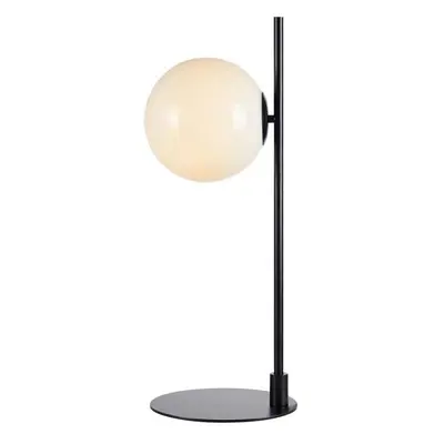 Biała lampa stołowa Markslöjd Dione, wys. 62,5 cm