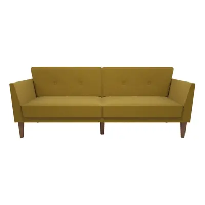 Żółta rozkładana sofa cm Regal – Novogratz