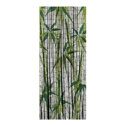 Zielona bambusowa zasłona do drzwi 200x90 cm Bamboo – Maximex