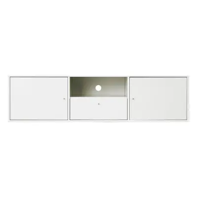 Antracytowa szafka pod TV 161x42 cm Mistral – Hammel Furniture