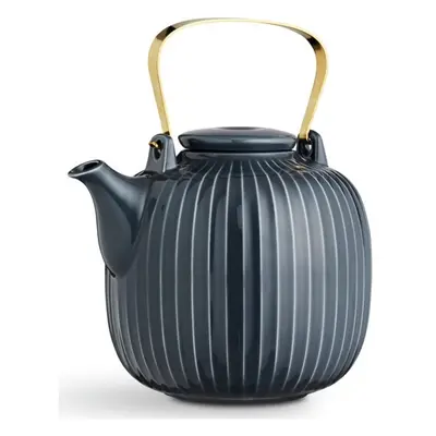 Biały porcelanowy dzbanek do herbaty Kähler Design Hammershoi, 1,2 l