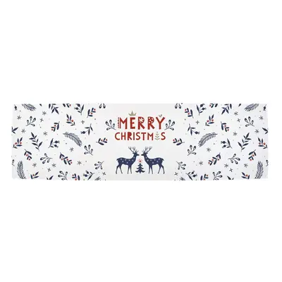 Świąteczny bawełniany bieżnik 140x40 cm Merry Blue Christmas – Butter Kings