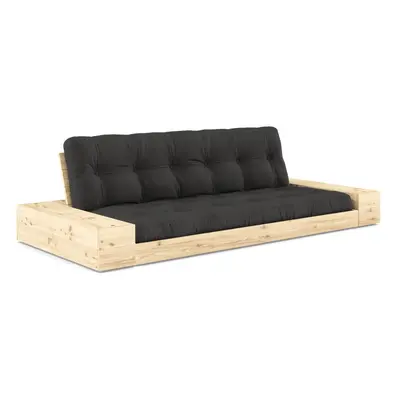 Musztardowa rozkładana sofa cm Base – Karup Design