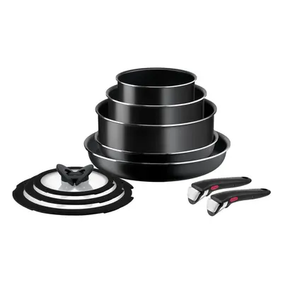 Zestaw garnków aluminiowych el. Ingenio Easy Cook & Clean Black – Tefal