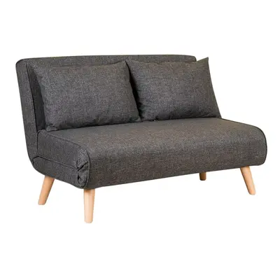 Ciemnoszara rozkładana sofa cm Folde – Artie