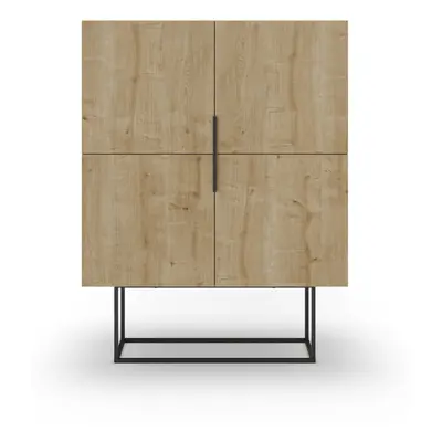 Szafka w dekorze dębu 100x130 cm Titan – Marckeric