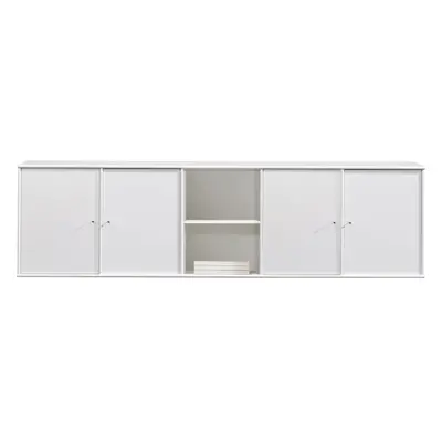 Biała niska komoda 220x61 cm Mistral – Hammel Furniture