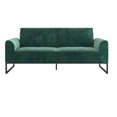 Zielona sofa rozkładana cm Adley – CosmoLiving by Cosmopolitan