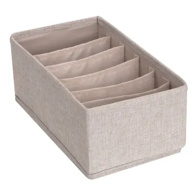 Beżowy organizer do szuflady z przegródkami Bigso Box of Sweden Drawer, 16,5x11 cm