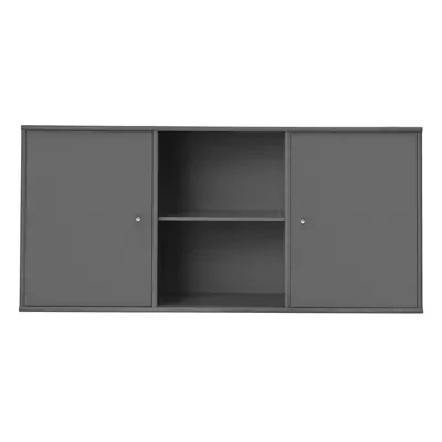 Antracytowa niska komoda wisząca 133x61 cm Mistral – Hammel Furniture