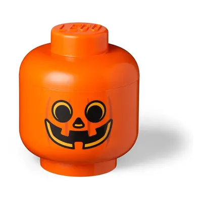 Pomarańczowe pudełko do przechowywania LEGO® Pumpkin Head