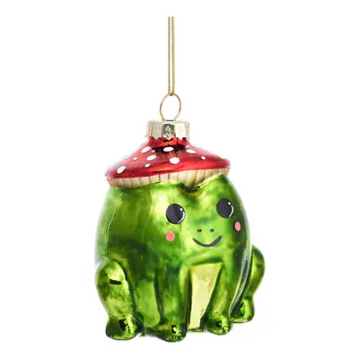 Szklana bombka choinkowa Frog – Sass & Belle