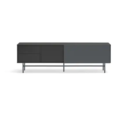 Ceglasto-beżowa szafka pod TV 180x56 cm Nube – Teulat