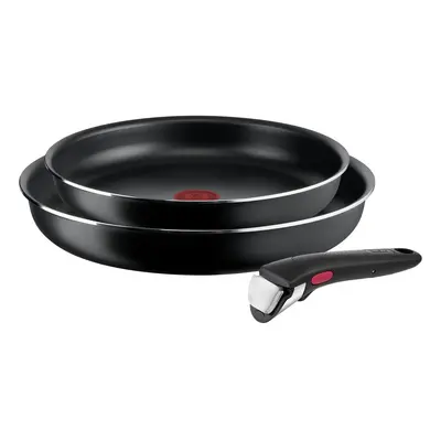 Zestaw aluminiowych patelni el. Ingenio Easy Cook & Clean Black – Tefal