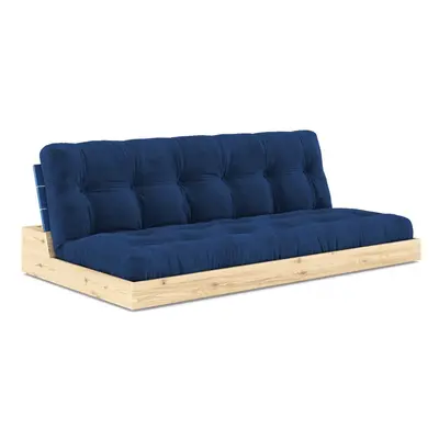 Czerwona sztruksowa rozkładana sofa cm Base – Karup Design