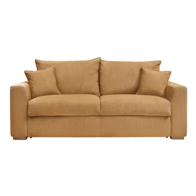 Szara sztruksowa rozkładana sofa cm Augustin – Bobochic Paris